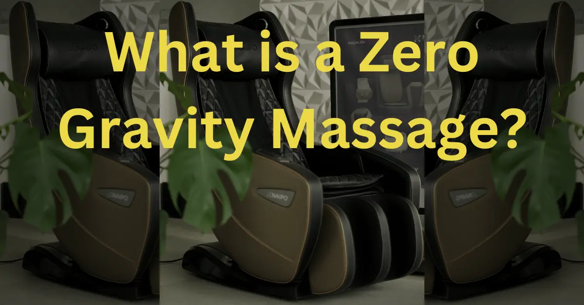 What is a Zero Gravity Massage?